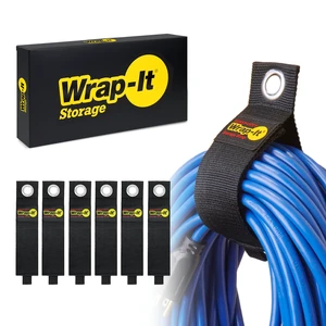 Heavy-Duty Straps, 17-inch (6 Pack) Extension Cord Organizer, Storage, Cord Straps for Hoses, Rope, RV, Workshop, Boat, Tools, and Garage Wall Storage Heavy-Duty Straps, 17-inch (6 Pack) Extension Cord Organizer, Storage, Cord Straps for Hoses, Rope, RV, Workshop, Boat, Tools, and Garage Wall Storage