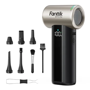 B11 Pro Max Electric Air Duster with Powerbank Function (Champagne) 150000RPM Brushless Motor, 100-Speed Adjustable, One-Tap Booster, 28.08Wh Rechargeable Battery, for PC, Car Detailing & Home B11 Pro Max Electric Air Duster with Powerbank Function (Champagne) 150000RPM Brushless Motor, 100-Speed Adjustable, One-Tap Booster, 28.08Wh Rechargeable Battery, for PC, Car Detailing & Home