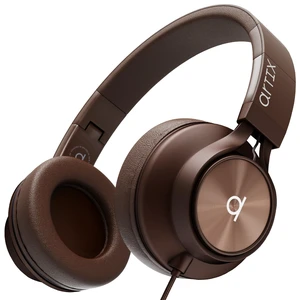 Over Ear Headphones Wired with Mic, Corded Head Phones (3.5mm Jack) Compatible with Laptop, Computer / PC, Macbook, MP3 Player, Car / In-Flight Audio, Game Controller, and other 3.5 mm devices Over Ear Headphones Wired with Mic, Corded Head Phones (3.5mm Jack) Compatible with Laptop, Computer / PC, Macbook, MP3 Player, Car / In-Flight Audio, Game Controller, and other 3.5 mm devices