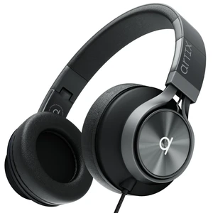 Over Ear Headphones Wired with Mic, Corded Head Phones (3.5mm Jack) Compatible with Laptop, Computer / PC, Macbook, MP3 Player, Car / In-Flight Audio, Game Controller, and other 3.5 mm devices Over Ear Headphones Wired with Mic, Corded Head Phones (3.5mm Jack) Compatible with Laptop, Computer / PC, Macbook, MP3 Player, Car / In-Flight Audio, Game Controller, and other 3.5 mm devices
