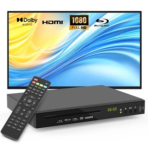 Blu-ray DVD Player Full HD 1080p with Dolby Digital, TrueHD and DTS Audio DVD Upscaling, Region A Blu-ray & Region 1 DVD Support, 128GB USB Playback, NTSC/PAL, HDMI AV Coaxial Output, Cable Included Blu-ray DVD Player Full HD 1080p with Dolby Digital, TrueHD and DTS Audio DVD Upscaling, Region A Blu-ray & Region 1 DVD Support, 128GB USB Playback, NTSC/PAL, HDMI AV Coaxial Output, Cable Included