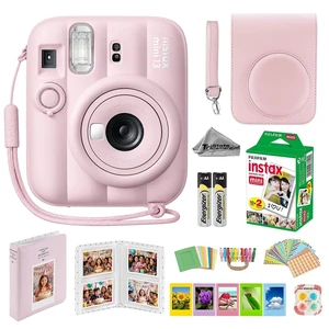 Instax Mini 13 Pink Instant Camera with 20-Sheet Film Set Includes Instax Mini 13 camera, 20-sheet film, carrying case, photo album, color filters, and assorted photo frames Instax Mini 13 Pink Instant Camera with 20-Sheet Film Set Includes Instax Mini 13 camera, 20-sheet film, carrying case, photo album, color filters, and assorted photo frames