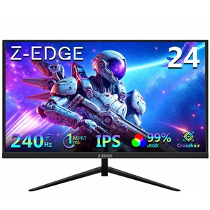 Z-Edge 24 inch 240Hz 144Hz Gaming Monitor, FHD 1080p, IPS PC Gaming MPRT 1ms, 350nits, 16.7M Colors, 99% sRGB, UG24PJ Frameless Bezel, DP x1, HDMI x1(Black) Z-Edge 24 inch 240Hz 144Hz Gaming Monitor, FHD 1080p, IPS PC Gaming MPRT 1ms, 350nits, 16.7M Colors, 99% sRGB, UG24PJ Frameless Bezel, DP x1, HDMI x1(Black)