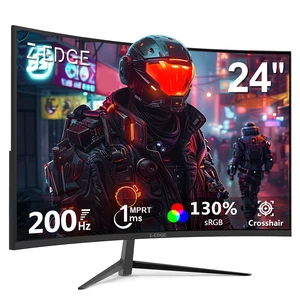 Z-Edge 24 inch Curved Gaming Monitor, 200Hz 165Hz, 144Hz FHD 1080P Ultra-Fast MPRT 1ms Curved Monitor, 300nits, 16.7M Colors, UG24 1X DP 1.4 Port and 1X 2.0 HDMI Port Z-Edge 24 inch Curved Gaming Monitor, 200Hz 165Hz, 144Hz FHD 1080P Ultra-Fast MPRT 1ms Curved Monitor, 300nits, 16.7M Colors, UG24 1X DP 1.4 Port and 1X 2.0 HDMI Port