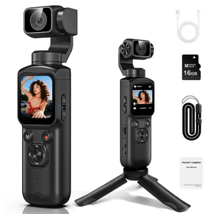 4K Vlogging Camera 330°Rotating Lens Digital Pocket Cameras for YouTube Face Tracking Vlog Camera, Fast Autofocus 75MP Portable Video Camera with WiFi Webcam 1.72Touch Screen for TikTok 4K Vlogging Camera 330°Rotating Lens Digital Pocket Cameras for YouTube Face Tracking Vlog Camera, Fast Autofocus 75MP Portable Video Camera with WiFi Webcam 1.72Touch Screen for TikTok