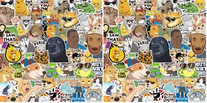 306pcs Funny Meme Vinyl Stickers Pack, Large Bulk Sticker for Laptop, Phone, Water Bottles, Computer Cars. Vine Sticker Decal DIY Décor for Bumper Accesory (Pack of 2) 306pcs Funny Meme Vinyl Stickers Pack, Large Bulk Sticker for Laptop, Phone, Water Bottles, Computer Cars. Vine Sticker Decal DIY Décor for Bumper Accesory (Pack of 2)