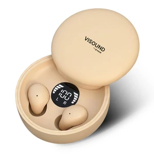 Air Skin Tones Invisible Earbuds for Small Ears - Wireless Bluetooth 5.4, Skin-Matching Mini Stemless Ear Buds, IPX5 Waterproof, Crystal Clear Calls (Light Bisque) Air Skin Tones Invisible Earbuds for Small Ears - Wireless Bluetooth 5.4, Skin-Matching Mini Stemless Ear Buds, IPX5 Waterproof, Crystal Clear Calls (Light Bisque)