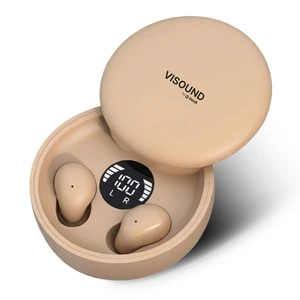 Air Skin Tones Invisible Earbuds for Small Ears - Wireless Bluetooth 5.4, Skin-Matching Mini Stemless Ear Buds, IPX5 Waterproof, Crystal Clear Calls (Soft Sand) Air Skin Tones Invisible Earbuds for Small Ears - Wireless Bluetooth 5.4, Skin-Matching Mini Stemless Ear Buds, IPX5 Waterproof, Crystal Clear Calls (Soft Sand)