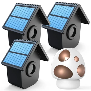 Solar Driveway Alarm 1/2 Mile Long Range - 1 Receiver + 3 Sensors Outdoor Weatherproof Wireless Motion Sensor&Detector- Portable Receiver Has Long Last Backup Battery- DIY Security System Solar Driveway Alarm 1/2 Mile Long Range - 1 Receiver + 3 Sensors Outdoor Weatherproof Wireless Motion Sensor&Detector- Portable Receiver Has Long Last Backup Battery- DIY Security System