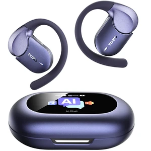 Open X2 Pro AI Smart Open Ear Earbuds, LCD Digital Screen Stereo Sound AI Assistant & Translates, Motion/Voice Control, Dual-Axis Adjustment, IPX7 Waterproof 36H Bluetooth 6.0 Headphones Blue Open X2 Pro AI Smart Open Ear Earbuds, LCD Digital Screen Stereo Sound AI Assistant & Translates, Motion/Voice Control, Dual-Axis Adjustment, IPX7 Waterproof 36H Bluetooth 6.0 Headphones Blue
