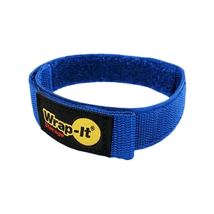 Quick-Straps by - 18" (8-Pack) Blue Hook and Loop Hose and Cable Organizers Quick-Straps by - 18" (8-Pack) Blue Hook and Loop Hose and Cable Organizers