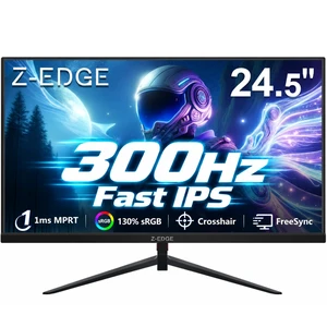 Z-Edge 24.5 inch 300Hz 280Hz 240Hz Gaming Monitor,FHD 1080p, MPRT 1ms UG25S IPS Monitor Gaming, PC Computer Monitor, 16.7M Colors, DP x2, HDMI 2.1 x2, for Business,Gaming Z-Edge 24.5 inch 300Hz 280Hz 240Hz Gaming Monitor,FHD 1080p, MPRT 1ms UG25S IPS Monitor Gaming, PC Computer Monitor, 16.7M Colors, DP x2, HDMI 2.1 x2, for Business,Gaming