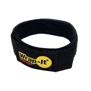 Quick-Straps by 12 (12-Pack) Black Hook and Loop Cord Wraps for Cable Storage and Organization Quick-Straps by 12 (12-Pack) Black Hook and Loop Cord Wraps for Cable Storage and Organization