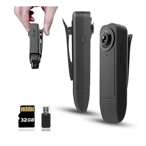 Mini Body Camera with Audio & Video Recording - Small POV Cam 1080P with 16G Card - Wearable Personal Portable Cameras Recorder DV - Night Version Camcorder for Security Work Records Guard Traveling Mini Body Camera with Audio & Video Recording - Small POV Cam 1080P with 16G Card - Wearable Personal Portable Cameras Recorder DV - Night Version Camcorder for Security Work Records Guard Traveling