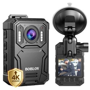 4K 128GB Body Camera with Night Vision, IP66 Waterproof, 4000mAh KJ23Pro with 15 Hours Continuous Recording, Dash Camera Mount for Law Enforcement, Security, and Outdoor Work 4K 128GB Body Camera with Night Vision, IP66 Waterproof, 4000mAh KJ23Pro with 15 Hours Continuous Recording, Dash Camera Mount for Law Enforcement, Security, and Outdoor Work