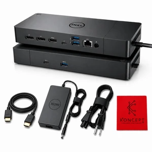 Dell WD19S Docking Station Dual Monitor - 180W USB-C, HDMI + DisplayPort Features mini-DisplayPort, 2x USB-C & 3x USB-A 3.0 for full expansion Dell WD19S Docking Station Dual Monitor - 180W USB-C, HDMI + DisplayPort Features mini-DisplayPort, 2x USB-C & 3x USB-A 3.0 for full expansion
