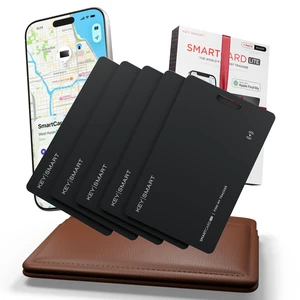 KeySmart SmartCard Lite 2 Year Battery Wallet Tracker for iPhone Compatible with Apple Find My App, Long-Lasting Single-Use 2-Year Battery Life, Slim Tracking Card KeySmart SmartCard Lite 2 Year Battery Wallet Tracker for iPhone Compatible with Apple Find My App, Long-Lasting Single-Use 2-Year Battery Life, Slim Tracking Card