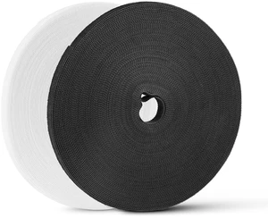 54 Yards x 1/2 Inch Reusable Cable Ties - Adjustable Cord Straps Cable Management Tape Cord Organization Straps Hook Loop Tape Cord Wrap for Home,Office, Wire Bundling (27Yd x 2 Rolls) 54 Yards x 1/2 Inch Reusable Cable Ties - Adjustable Cord Straps Cable Management Tape Cord Organization Straps Hook Loop Tape Cord Wrap for Home,Office, Wire Bundling (27Yd x 2 Rolls)