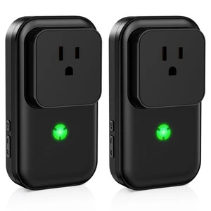 Power Failure Alarm 2 Pack, Freezer Power Outage Alarm, 7 Sirens 0-110dB Adjustable, LED Indicator, 12H Alert, Power Loss Monitor, for Refrigerator, Sump Pumps, Aquarium Power Failure Alarm 2 Pack, Freezer Power Outage Alarm, 7 Sirens 0-110dB Adjustable, LED Indicator, 12H Alert, Power Loss Monitor, for Refrigerator, Sump Pumps, Aquarium