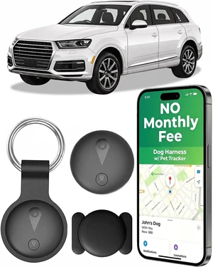 GPS Tracker for Vehicles, Real-Time Undetectable GPS Tracker for Car - No Monthly Fee & SIM Card for Hidden Magnetic GPS Locator for Android and iPhone, Ultra-Slim, IP68 GPS Tracker for Vehicles, Real-Time Undetectable GPS Tracker for Car - No Monthly Fee & SIM Card for Hidden Magnetic GPS Locator for Android and iPhone, Ultra-Slim, IP68