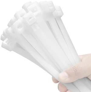 18 Inch White Zip Ties Heavy Duty 100 Pack Long Cable Ties 300 LBS Extra Strong, UV Resistant Cable Ties, Clear Zip Ties, Weatherproof, Self-Locking for Indoor and Outdoor 18 Inch White Zip Ties Heavy Duty 100 Pack Long Cable Ties 300 LBS Extra Strong, UV Resistant Cable Ties, Clear Zip Ties, Weatherproof, Self-Locking for Indoor and Outdoor