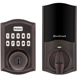 HomeConnect 620 Z-Wave Long Range Enabled Keypad Smart Lock Convenient Keyless Entry, Customizable User Codes, Ring Alarm Compatible, Hub Required, Sold Separately Venetian Bronze Traditional HomeConnect 620 Z-Wave Long Range Enabled Keypad Smart Lock Convenient Keyless Entry, Customizable User Codes, Ring Alarm Compatible, Hub Required, Sold Separately Venetian Bronze Traditional
