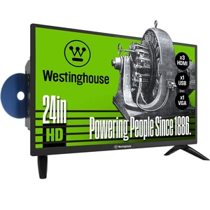 24 Inch TV with DVD Player Built in, HD LED Small Flat Screen Non-Smart Television DVD Combo, RV Camper, Works w/Fire Stick, Roku, Apple TV, TiVo, Xumo, & Streaming Devices (2026 Model) 24 Inch TV with DVD Player Built in, HD LED Small Flat Screen Non-Smart Television DVD Combo, RV Camper, Works w/Fire Stick, Roku, Apple TV, TiVo, Xumo, & Streaming Devices (2026 Model)