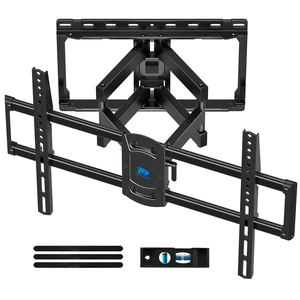 Outdoor TV Mount Weatherproof TV Wall Mount for 42-86" TVs Full Motion TV Bracket with Swivel and Tilt, Salt Spray Tested, Fits 12"/16" Studs, Holds TV up to 154lbs, Max VESA 600x400mm Outdoor TV Mount Weatherproof TV Wall Mount for 42-86" TVs Full Motion TV Bracket with Swivel and Tilt, Salt Spray Tested, Fits 12"/16" Studs, Holds TV up to 154lbs, Max VESA 600x400mm