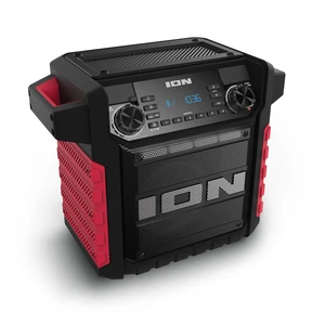 Tailgater Classic Portable Bluetooth Outdoor Speaker, Red Water Resistant, Rechargeable Battery, Radio, USB Charging, Stereo Linking, App Control, for Parties and Outdoor Events Tailgater Classic Portable Bluetooth Outdoor Speaker, Red Water Resistant, Rechargeable Battery, Radio, USB Charging, Stereo Linking, App Control, for Parties and Outdoor Events