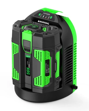 1-Pack 56V 5.0Ah Replacement for EGO 56v Battery and 1 Charger(Green) 1-Pack 56V 5.0Ah Replacement for EGO 56v Battery and 1 Charger(Green)
