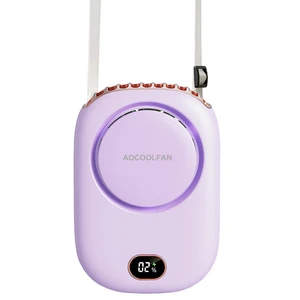 Portable Neck Fan, Mini Small Personal Handheld Fan USB Rechargeable 3 Speed for Girls Boys Woman Eyelash Travel Home Office Outdoor (purple) Portable Neck Fan, Mini Small Personal Handheld Fan USB Rechargeable 3 Speed for Girls Boys Woman Eyelash Travel Home Office Outdoor (purple)