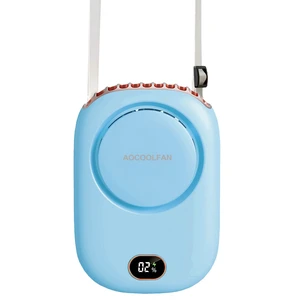 Portable Neck Fan, Mini Small Personal Handheld Fan USB Rechargeable 3 Speed for Girls Boys Woman Eyelash Travel Home Office Outdoor (light blue) Portable Neck Fan, Mini Small Personal Handheld Fan USB Rechargeable 3 Speed for Girls Boys Woman Eyelash Travel Home Office Outdoor (light blue)
