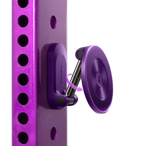 Magnetic Phone Holder for Gym,Adjustable Tripod Mount Ring Purple Gym Magnetic Phone Holder, Portable Phone Mount to Metal Surface,Gym Accessories for Workout Recording for iPhone and Android Magnetic Phone Holder for Gym,Adjustable Tripod Mount Ring Purple Gym Magnetic Phone Holder, Portable Phone Mount to Metal Surface,Gym Accessories for Workout Recording for iPhone and Android
