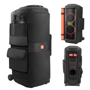 Speaker Case Compatible with JBL PartyBox 720,Bottomless Cover Portable Speaker Dust Cover with Multi-Pockets Fits for JBL Party Box 720 for Outdoor Travel,Cover Only(Without Wheels) Speaker Case Compatible with JBL PartyBox 720,Bottomless Cover Portable Speaker Dust Cover with Multi-Pockets Fits for JBL Party Box 720 for Outdoor Travel,Cover Only(Without Wheels)