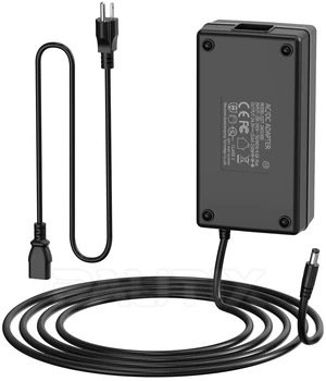 24V DC Power Supply Adapter 24Volt 10.4A 250W Output,AC to DC Converter Transformer 100-240V AC Input with 5.5 x 2.1mm US Plug for LED Strip, CCTV Camera(Black) 24V DC Power Supply Adapter 24Volt 10.4A 250W Output,AC to DC Converter Transformer 100-240V AC Input with 5.5 x 2.1mm US Plug for LED Strip, CCTV Camera(Black)