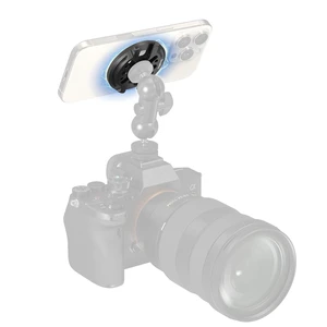 Magnetic Phone Mount Plate for iPhone 18/17/16/15/14/13 Pro Max | with Cold Shoe Mount & 1/4"-20 Threaded Hole, for DJI Mic 2, Vlogging, Live Streaming, Smartphone Filming Magnetic Phone Mount Plate for iPhone 18/17/16/15/14/13 Pro Max | with Cold Shoe Mount & 1/4"-20 Threaded Hole, for DJI Mic 2, Vlogging, Live Streaming, Smartphone Filming