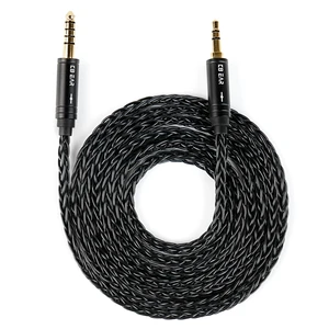 4.2ft 4.4mm Replacement Audio Cable for Beats - KBEAR Male to Male Braided 4N OFC Stereo Jack Cable, Aux Cord for Solo2 Solo3/Sony WH 1000xm5 WH-1000XM5/Car Home Stereo/Tablet/Speaker 4.2ft 4.4mm Replacement Audio Cable for Beats - KBEAR Male to Male Braided 4N OFC Stereo Jack Cable, Aux Cord for Solo2 Solo3/Sony WH 1000xm5 WH-1000XM5/Car Home Stereo/Tablet/Speaker