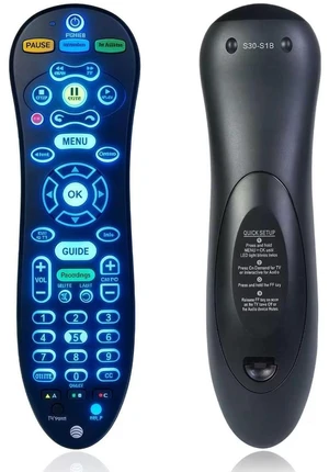 S30 Remote Compatible with AT&T U-Verse Receiver, Replace S30-S1B Replace ISB7005 ISB7000 Cable Box, with Backlit Function, ABS material, Stable Signal,Simple Operation S30 Remote Compatible with AT&T U-Verse Receiver, Replace S30-S1B Replace ISB7005 ISB7000 Cable Box, with Backlit Function, ABS material, Stable Signal,Simple Operation