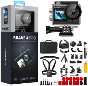 Brave 4 Pro Action Camera with 60 in 1 Accessories Kit Brave 4 Pro Action Camera with 60 in 1 Accessories Kit
