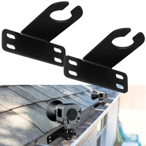 2 Pcs Landscape Lighting Gutter Mount Weatherproof Gutter Mount Landscape Lighting Mounting Bracket, Light Accent and Flood Lights, Suitable for Wet and Submersible Locations 2 Pcs Landscape Lighting Gutter Mount Weatherproof Gutter Mount Landscape Lighting Mounting Bracket, Light Accent and Flood Lights, Suitable for Wet and Submersible Locations