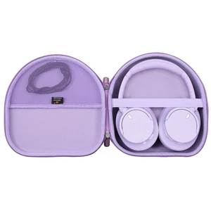 Headphones Case Compatible with Sony WH-CH720N / Anker Soundcore Space One Q20 Noise Canceling Wireless Headphones, Portable Storage Bag -Purple (Case Only) Headphones Case Compatible with Sony WH-CH720N / Anker Soundcore Space One Q20 Noise Canceling Wireless Headphones, Portable Storage Bag -Purple (Case Only)