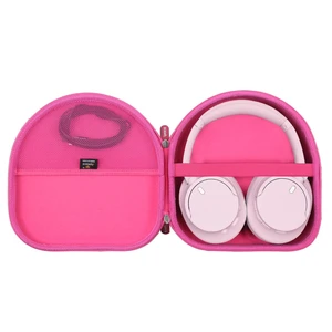 Headphones Case Compatible with Sony WH-CH720N / Anker Soundcore Space One Q20 Noise Canceling Wireless Headphones, Portable Storage Bag -Pink (Case Only) Headphones Case Compatible with Sony WH-CH720N / Anker Soundcore Space One Q20 Noise Canceling Wireless Headphones, Portable Storage Bag -Pink (Case Only)