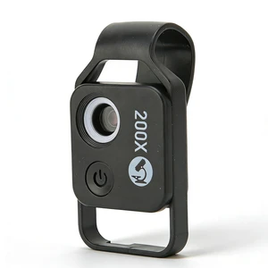 APL-MS002 200x Phone Microscope, Mini Pocket Microscope with 6 LED Light Guides, 2 Levels Brightness Adjustment, Magnification Camera Macro Lens Kit with CPL APL-MS002 200x Phone Microscope, Mini Pocket Microscope with 6 LED Light Guides, 2 Levels Brightness Adjustment, Magnification Camera Macro Lens Kit with CPL