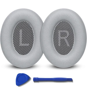 Replacement Ear Pads for Bose QC35/QC35 II Wireless Headphones Extra-Thick and Durable Cushion, Soft Protein Leather and Slow-rebound Memory Foam for Long-Lasting Comfort, Easy to Replace Replacement Ear Pads for Bose QC35/QC35 II Wireless Headphones Extra-Thick and Durable Cushion, Soft Protein Leather and Slow-rebound Memory Foam for Long-Lasting Comfort, Easy to Replace