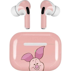 Decal Audio Skin Compatible with Apple AirPods Pro - Officially Licensed Disney Winnie The Pooh Piglet Portrait Design Decal Audio Skin Compatible with Apple AirPods Pro - Officially Licensed Disney Winnie The Pooh Piglet Portrait Design