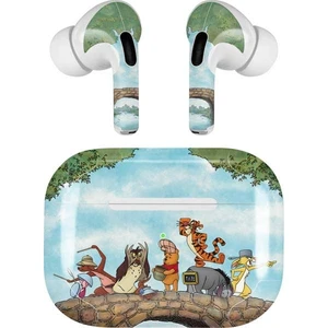 Decal Audio Skin Compatible with Apple AirPods Pro - Officially Licensed Disney Winnie The Pooh All Characters Design Decal Audio Skin Compatible with Apple AirPods Pro - Officially Licensed Disney Winnie The Pooh All Characters Design