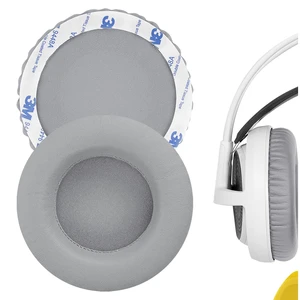 Replacement Ear Pads for SteelSeries Siberia V1, Siberia V2, Siberia V3 Prism Gaming Headphones Ear Cushions, Repair Parts (Grey)