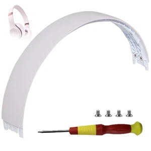 Solo 4 Headband Replacement Parts Repair Kit for Beats Solo 4 On-Ear Headphones, Solo4 Accessories Replacement Headband - Composite Materials, Durable & Bending Resistant - Cloud Pink Solo 4 Headband Replacement Parts Repair Kit for Beats Solo 4 On-Ear Headphones, Solo4 Accessories Replacement Headband - Composite Materials, Durable & Bending Resistant - Cloud Pink