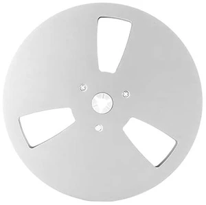 Empty Take up Reel, 1/4 7 Inch 3 Hole Tape Reel, Opening Aluminum Alloy Universal Reel Replacement Machine Part Opener Empty Plate, for Reel to Reel, for TEAC (Silver) Empty Take up Reel, 1/4 7 Inch 3 Hole Tape Reel, Opening Aluminum Alloy Universal Reel Replacement Machine Part Opener Empty Plate, for Reel to Reel, for TEAC (Silver)