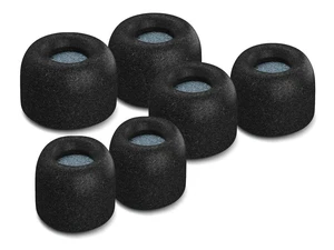 Memory Foam Replacement Ear Tips, Black (S/M/L) (3 Pairs) For Jaybird X4, Ultimate Comfort, Secure Fit, Superior Noise Isolation Memory Foam Replacement Ear Tips, Black (S/M/L) (3 Pairs) For Jaybird X4, Ultimate Comfort, Secure Fit, Superior Noise Isolation